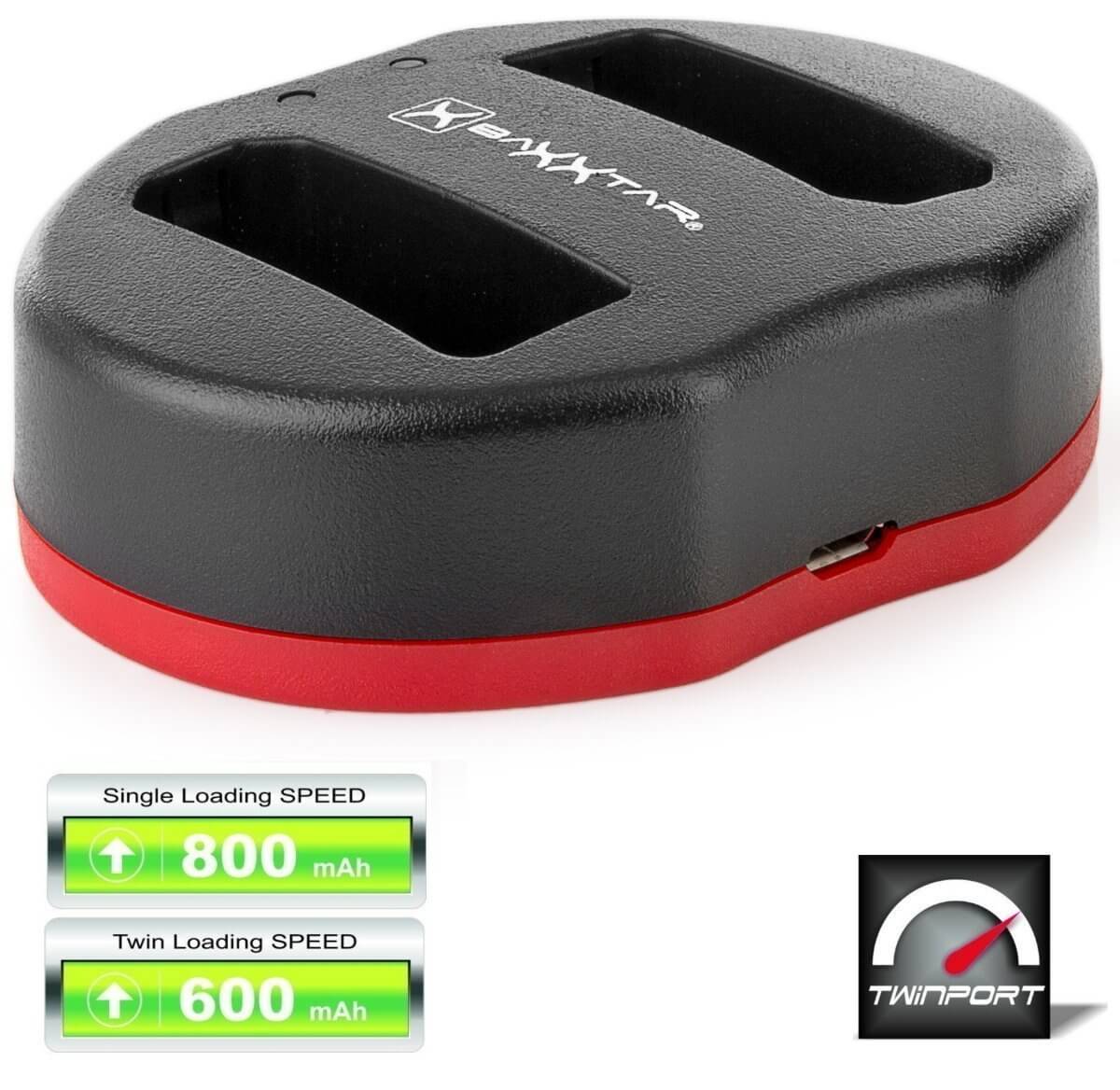 Baxxtar Twin Port für Akku Nikon EN-EL14