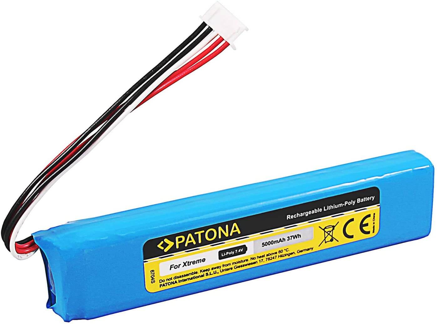 Patona Ersatz für Akku JBL GSP0931134 (5000mAh) für JBL Xtreme