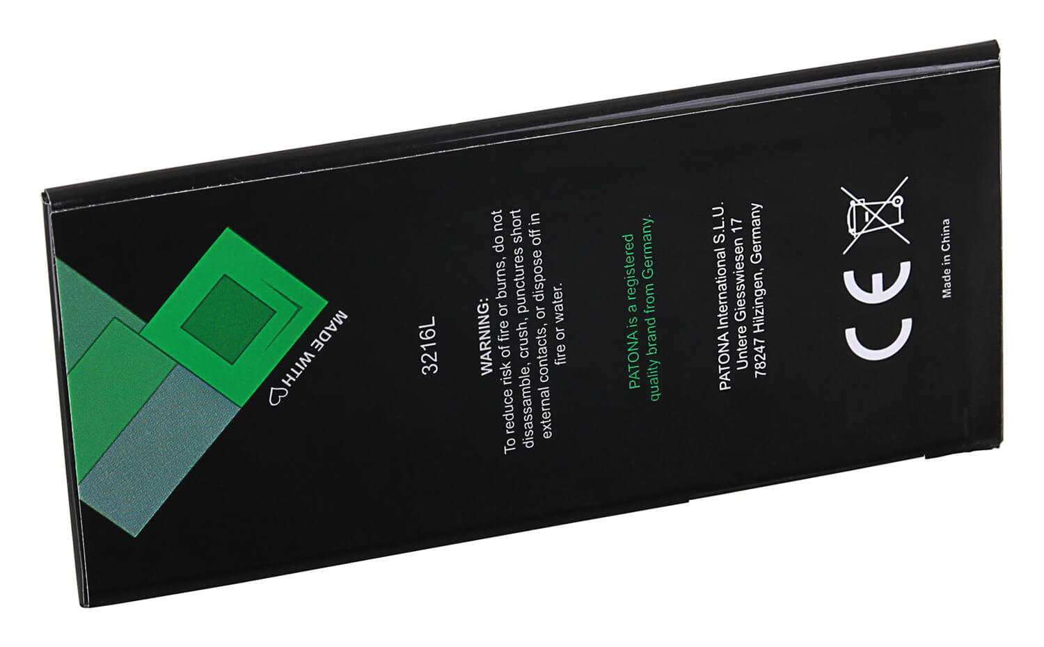 Patona Premium Ersatz für Akku Apple iPhone 8Plus 616-000367 inkl. Werkzeugset