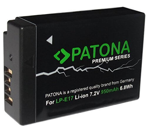 Patona Premium Ersatz für Akku Canon LP-E17