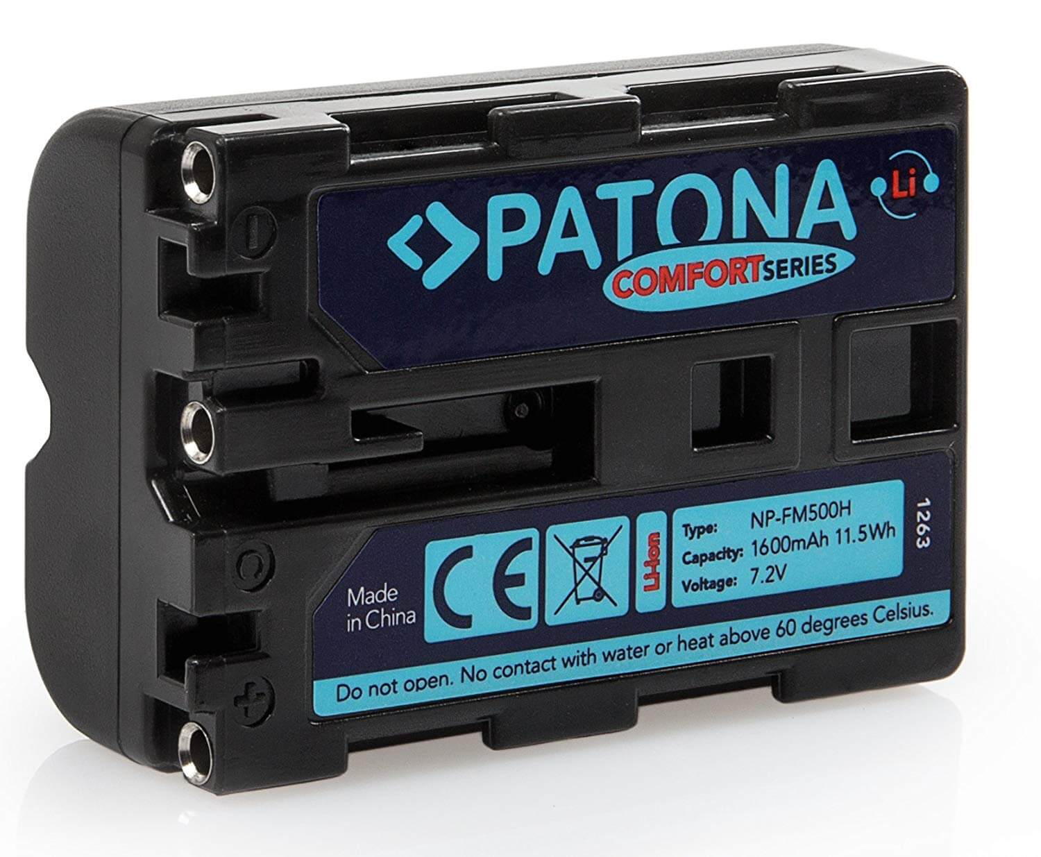 Patona Comfort Ersatz für Akku Sony NP-FM500H