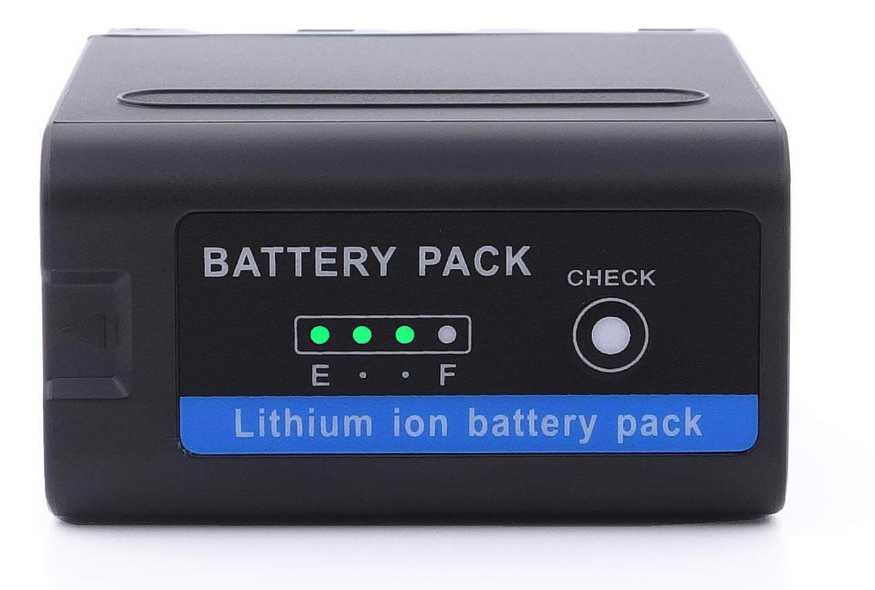 Baxxtar Ersatz für Akku Sony NP-F990 Black Series