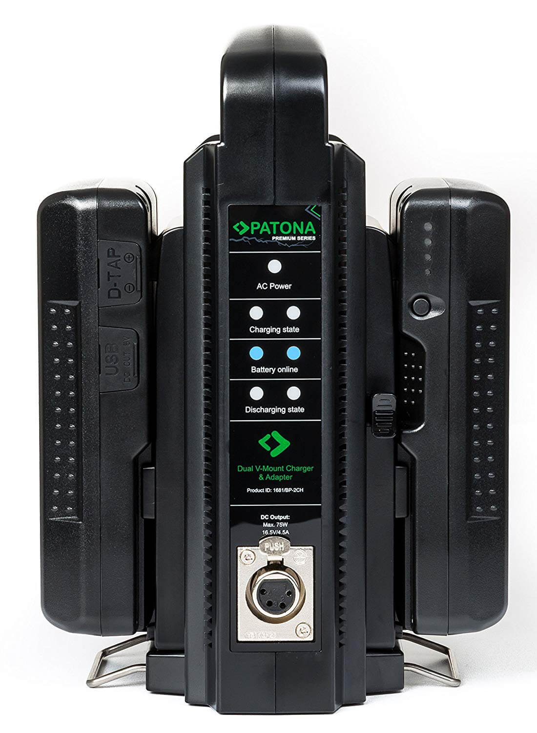 Patona 2Kanal Ladegerät für VMount Akkus
