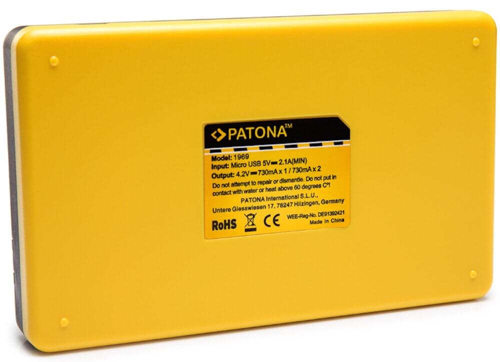 Patona USB Dual Ladegerät für Akku Sony NP-BN1