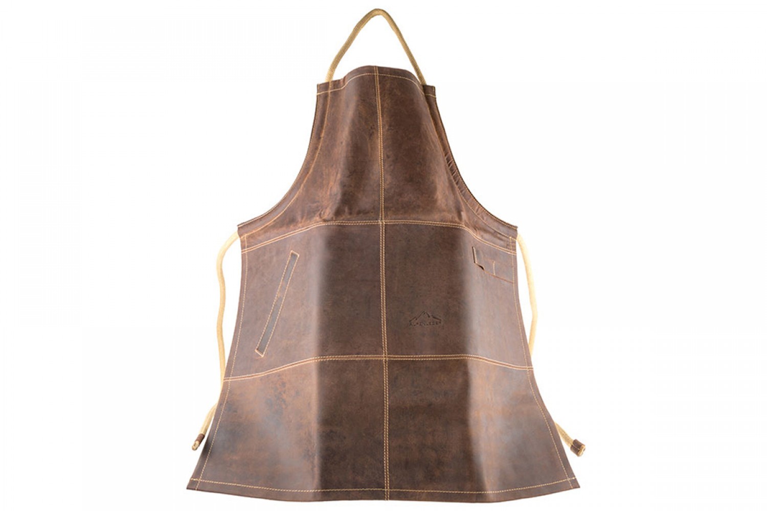 Alpenleder Grillschürze Funkenfeuer coffee