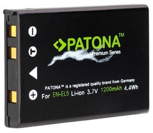 Patona Premium Ersatz für Akku Nikon EN-EL5