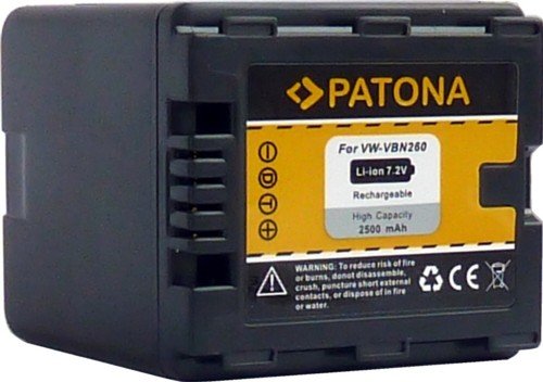 Patona Ersatz für Akku Panasonic VW-VBN260