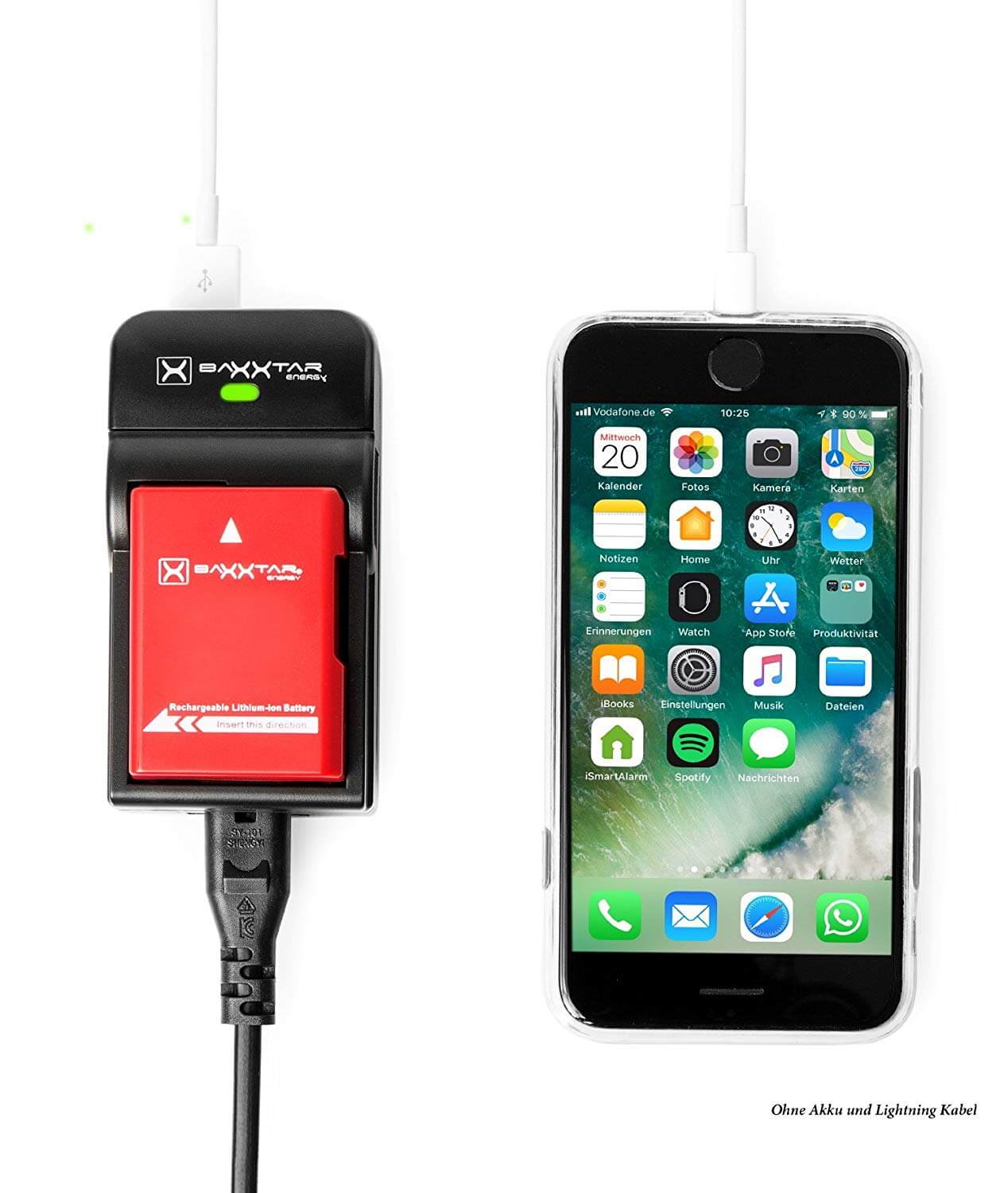 Baxxtar Razer 5in1 Ladegerät Akku Ladegerät