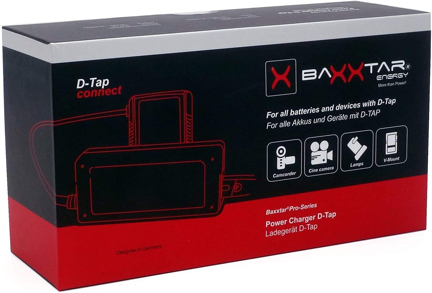 Baxxtar D-Tap Ladegerät 3A