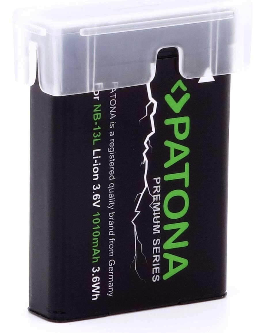 Patona Premium Ersatz für Akku Canon NB-13L