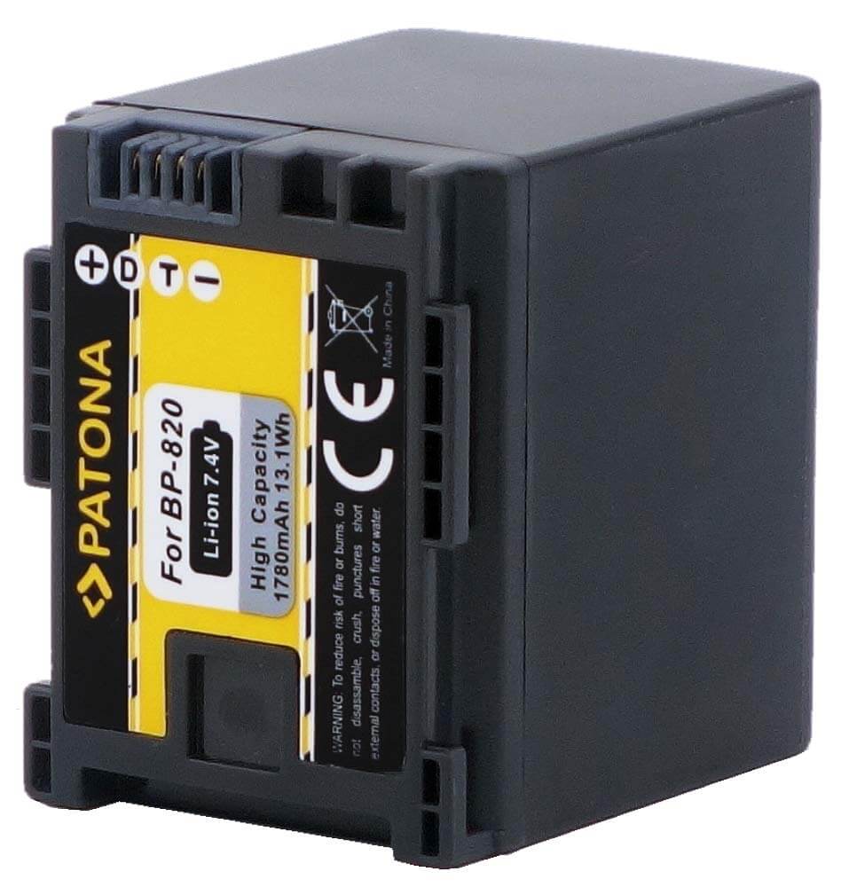 Patona Ersatz für Akku Canon BP-820