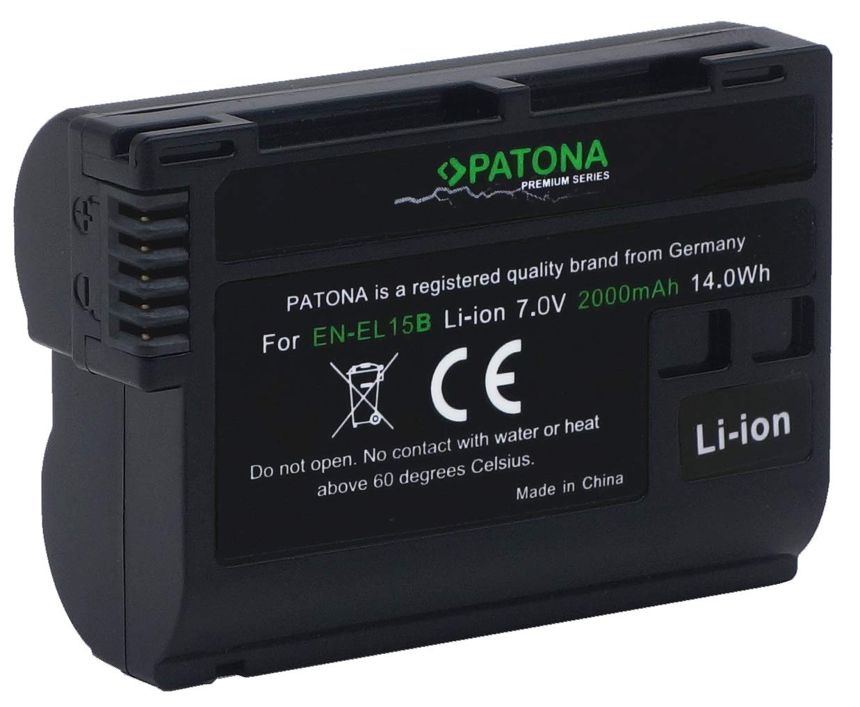 Patona Premium Ersatz für Akku Nikon EN-EL15b