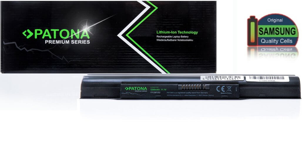 Patona Premium Ersatz für Akku Fujitsu Lifebook A530...