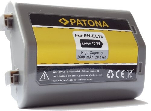 Patona Ersatz für Akku Nikon EN-EL18