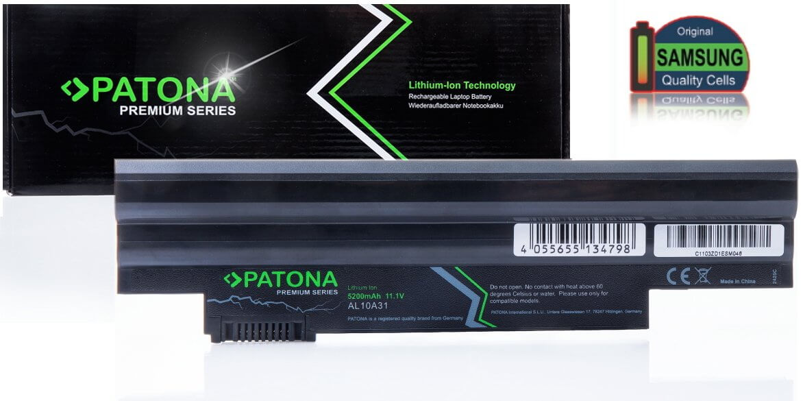 Patona Premium Laptop Akku für Acer Aspire One D255...