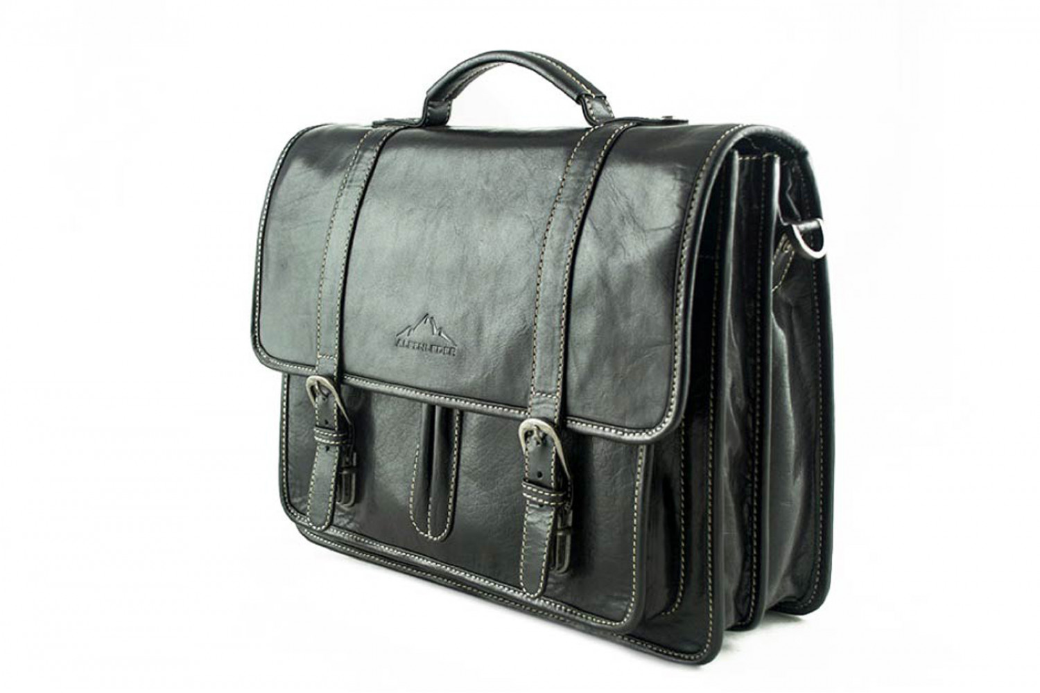 Alpenleder Aktentasche Ohio ebenholz