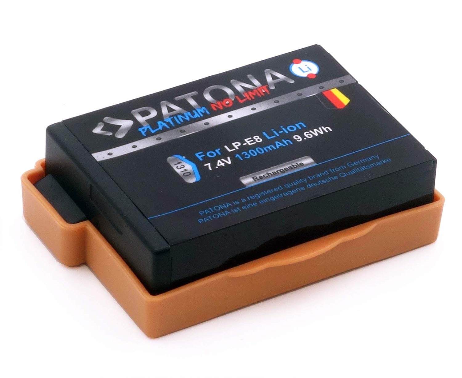 Patona Platinum Ersatz für Akku Canon LP-E8