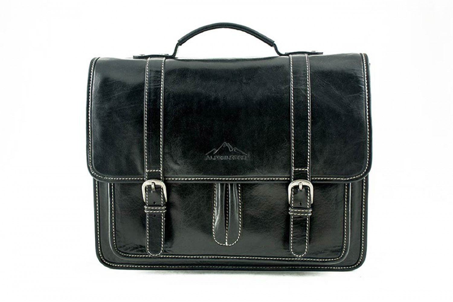 Alpenleder Aktentasche Ohio ebenholz