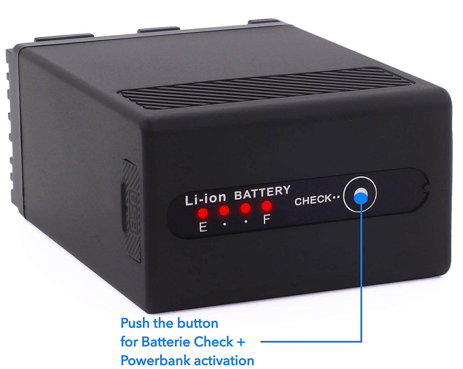 Patona Platinum Ersatz für Akku Canon BP-A60 / BP-A65