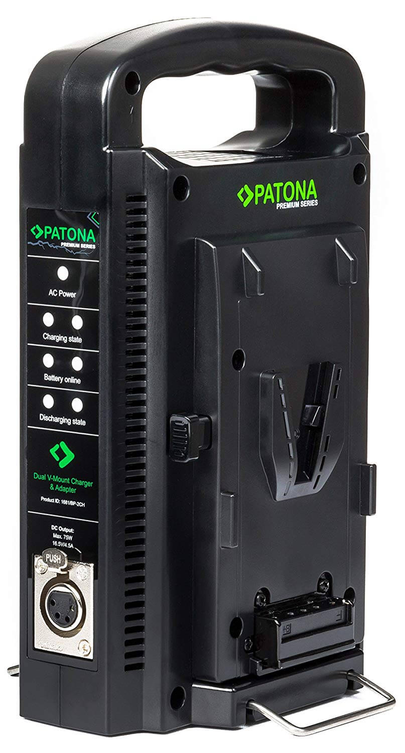 Patona 2Kanal Ladegerät für VMount Akkus