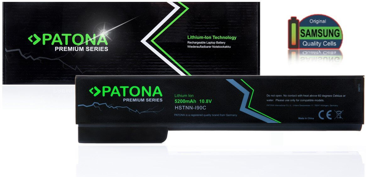 Patona Premium Ersatz für Akku HP Elitebook 8460p...