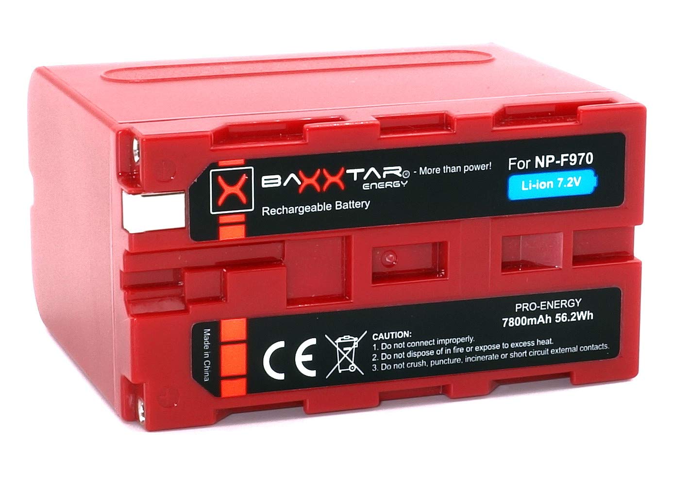 Baxxtar Ersatz für Akku Sony NP-F970