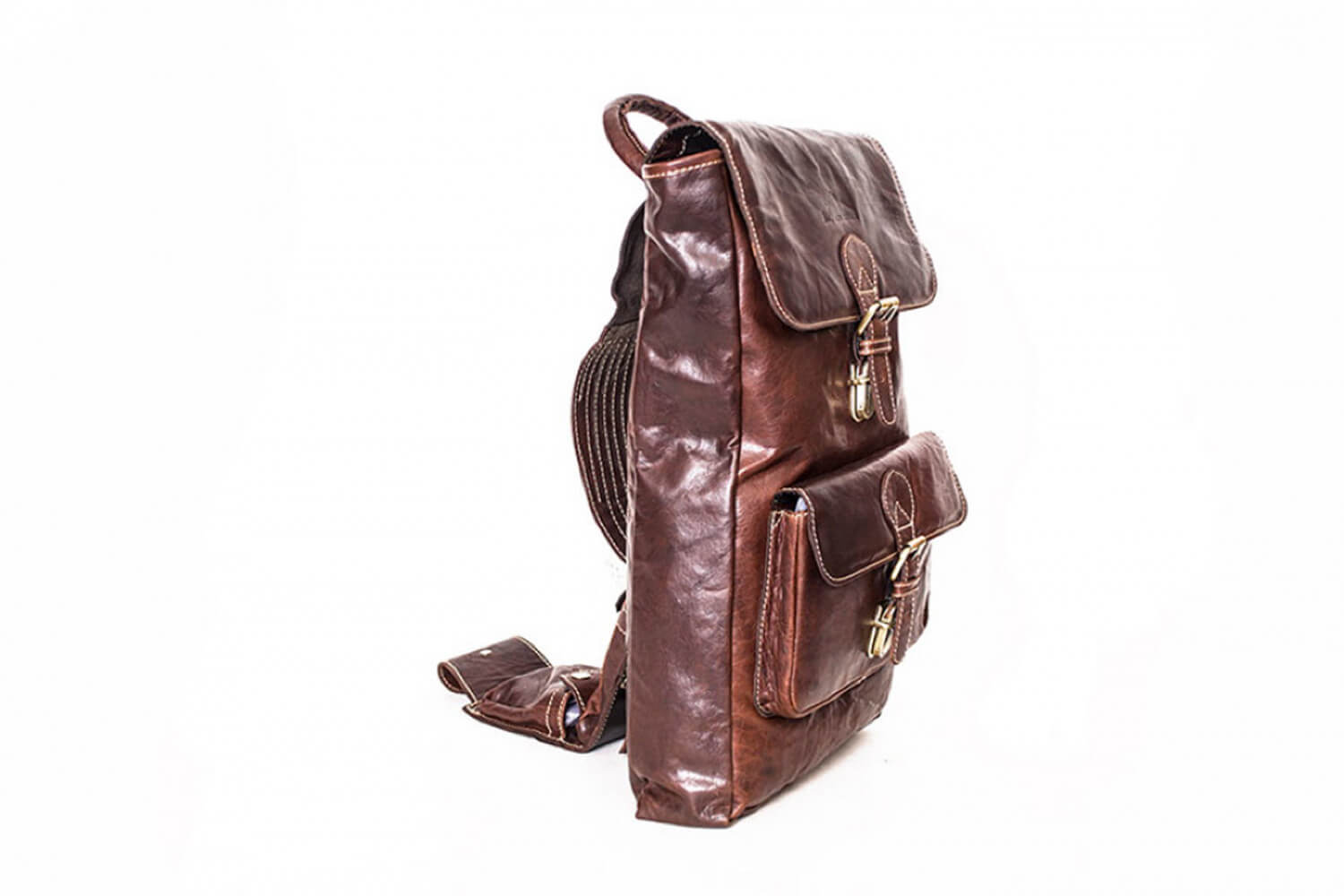 Alpenleder Rucksack Backpack Scrambler brandy