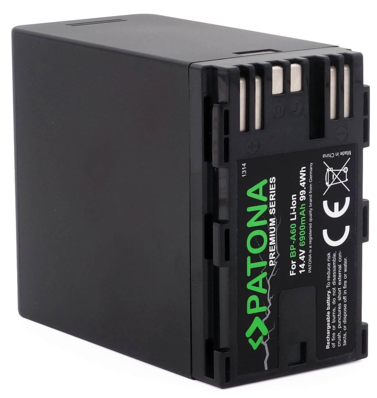 Patona Premium Ersatz für Akku Canon BP-A60