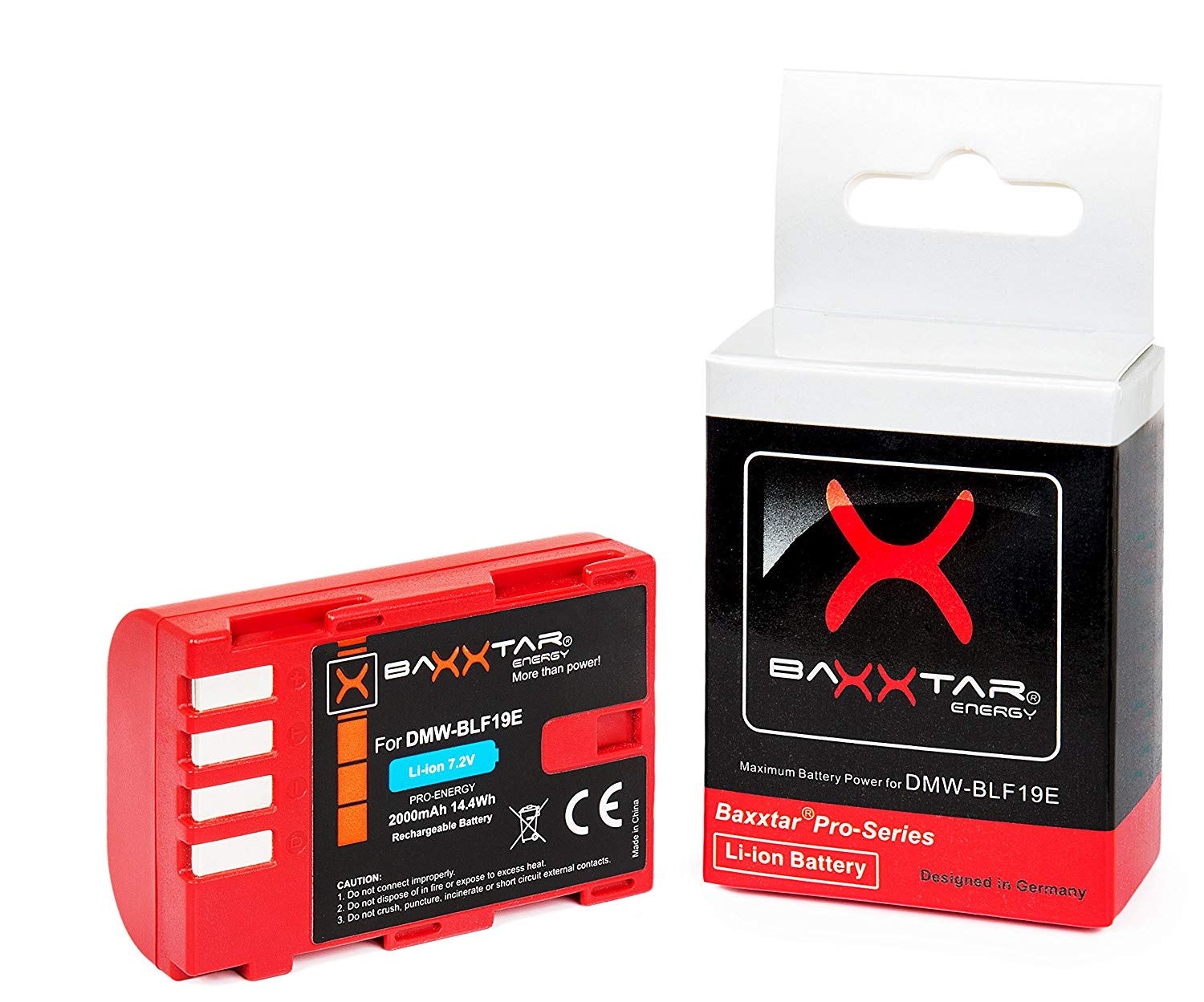 Baxxtar Ersatz für Akku Panasonic DMW-BLF19 / Sigma BP-61