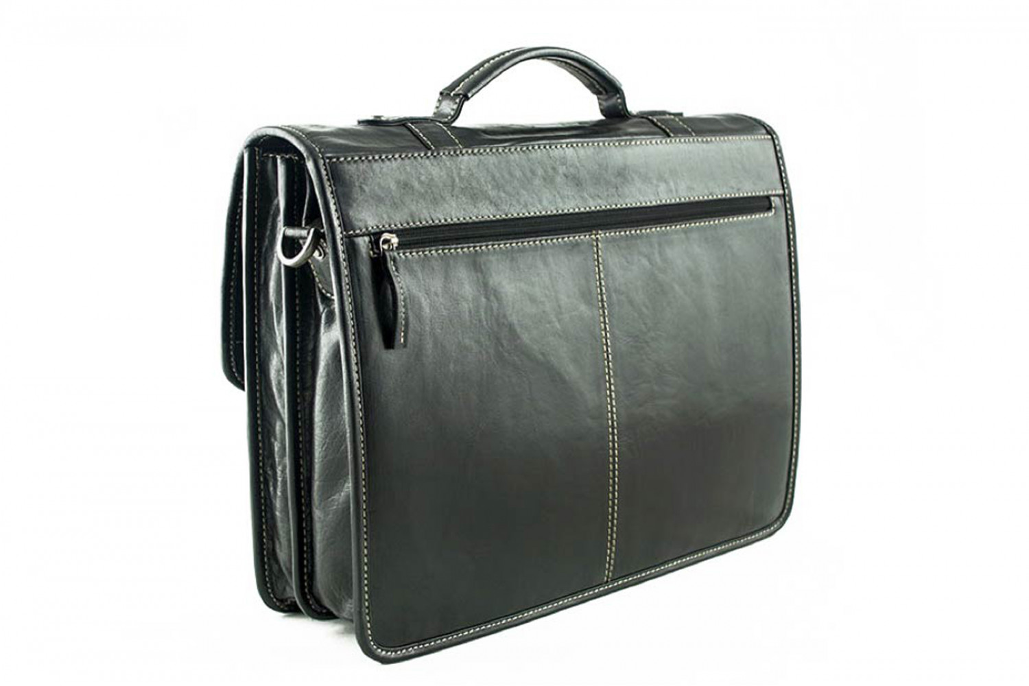 Alpenleder Aktentasche Ohio ebenholz