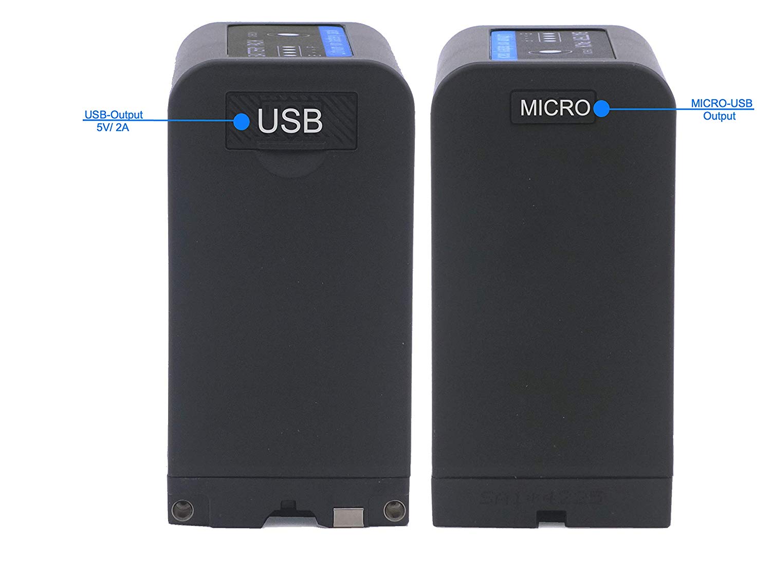 Patona Platinum Ersatz für Akku Sony NP-F970 mit USB Powerbank Funktion