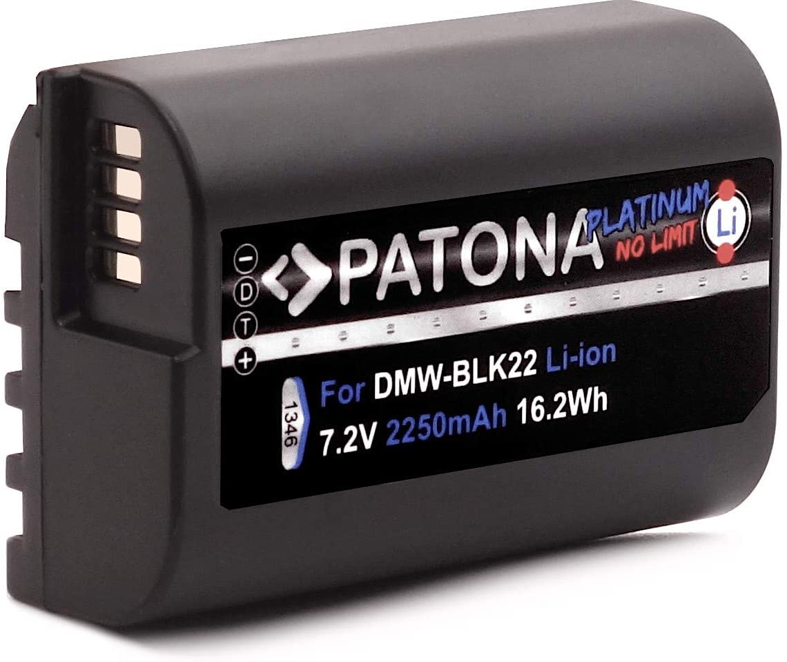Patona Platinum Akku DMW BLK22 BLK22E (2250mAh)