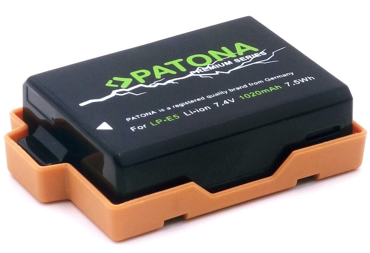 Patona Premium Ersatz für Akku Canon LP-E5