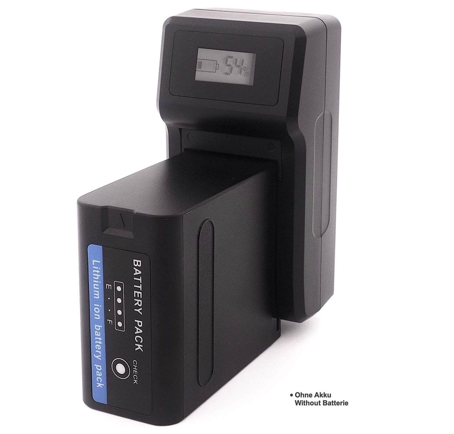 Baxxtar Schnellladegerät für Akku Sony NP-F Serie