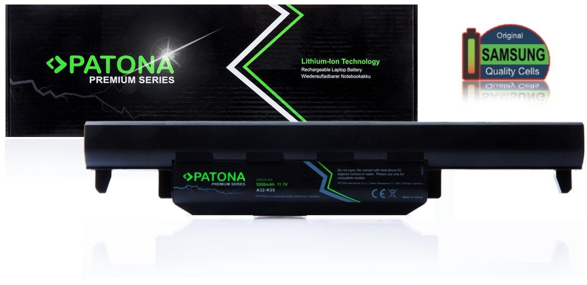 Patona Premium Ersatz Für Akkus Asus A45D...