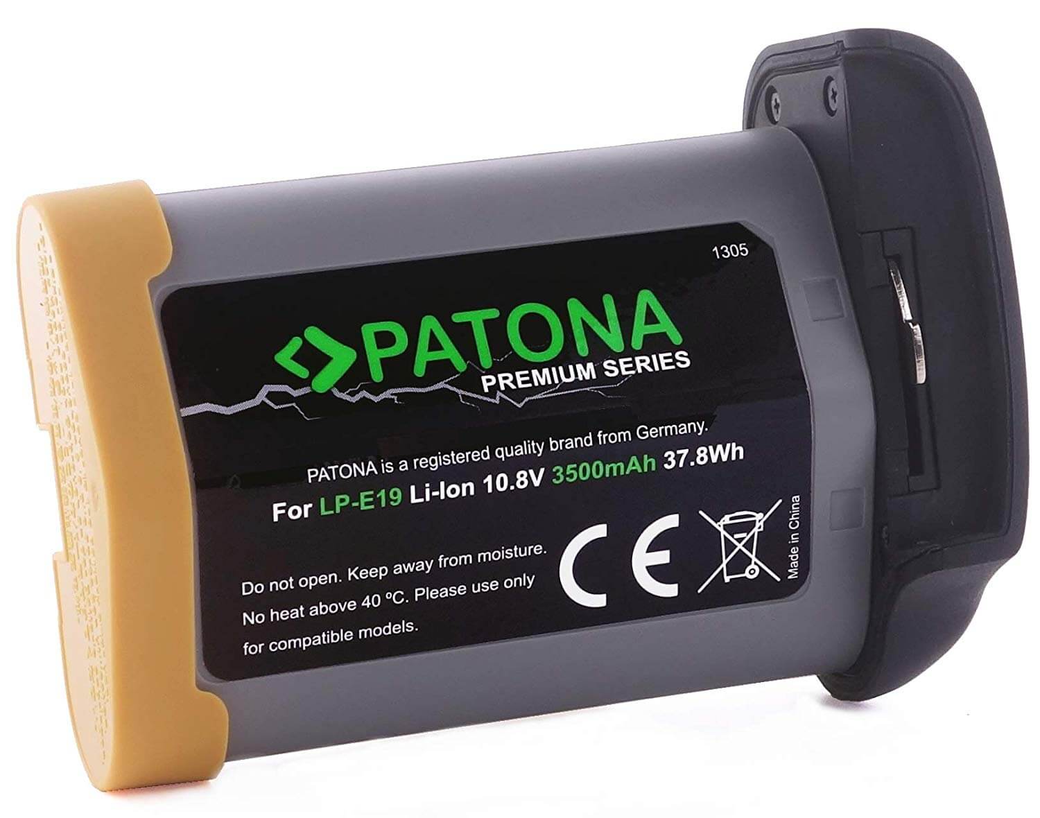 Patona Premium Ersatz für Akku Canon LP-E19