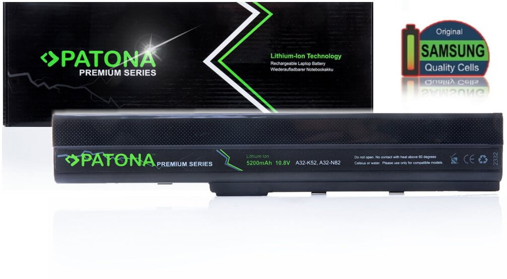 Patona Premium Ersatz für Akku Asus A40J...
