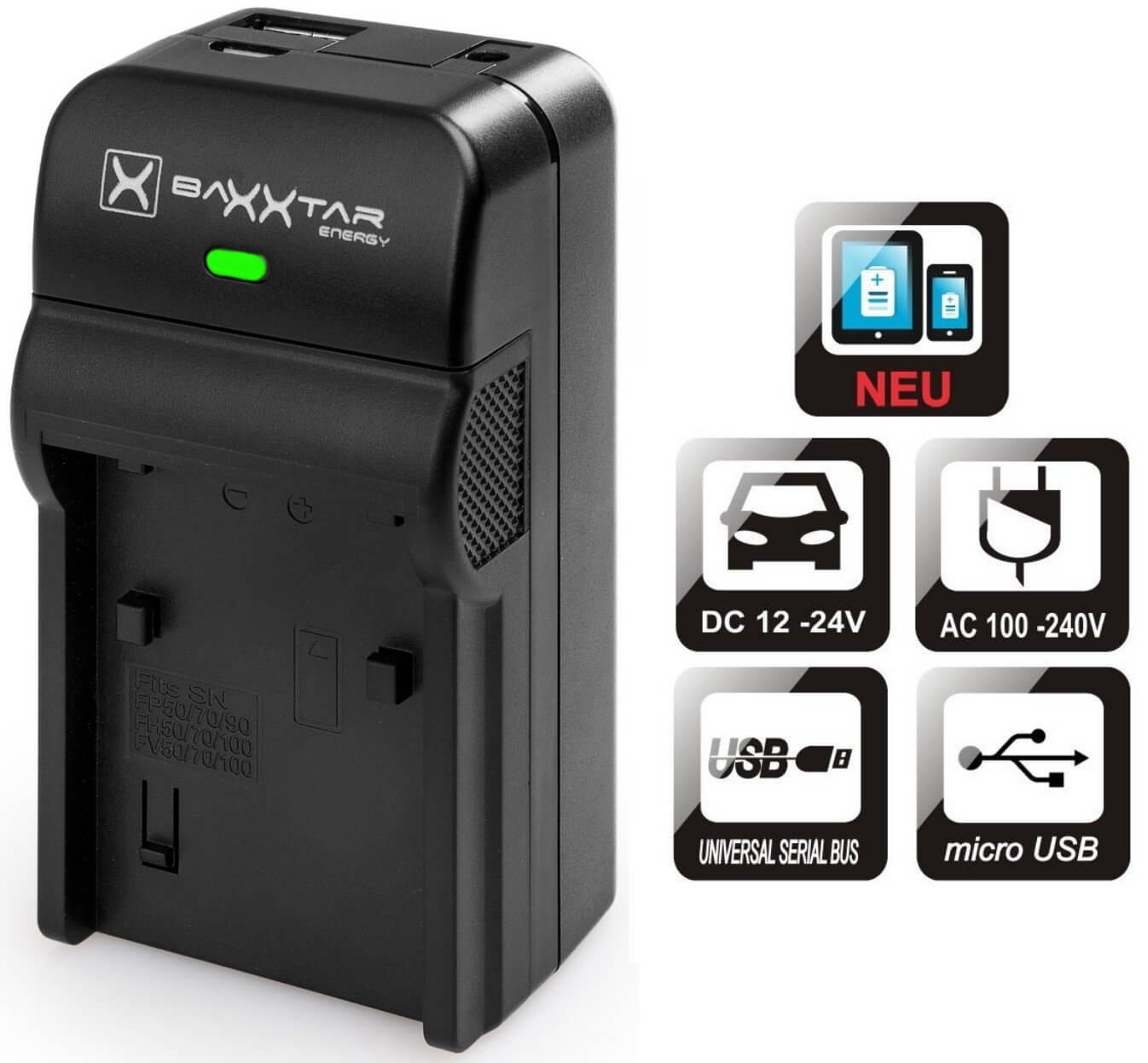 Baxxtar Razer 5in1 Ladegerät