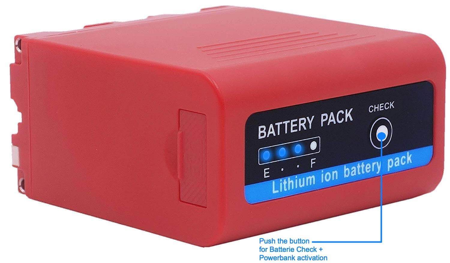 Baxxtar Pro Energy - Ersatz für Akku Sony NP-F970 USB