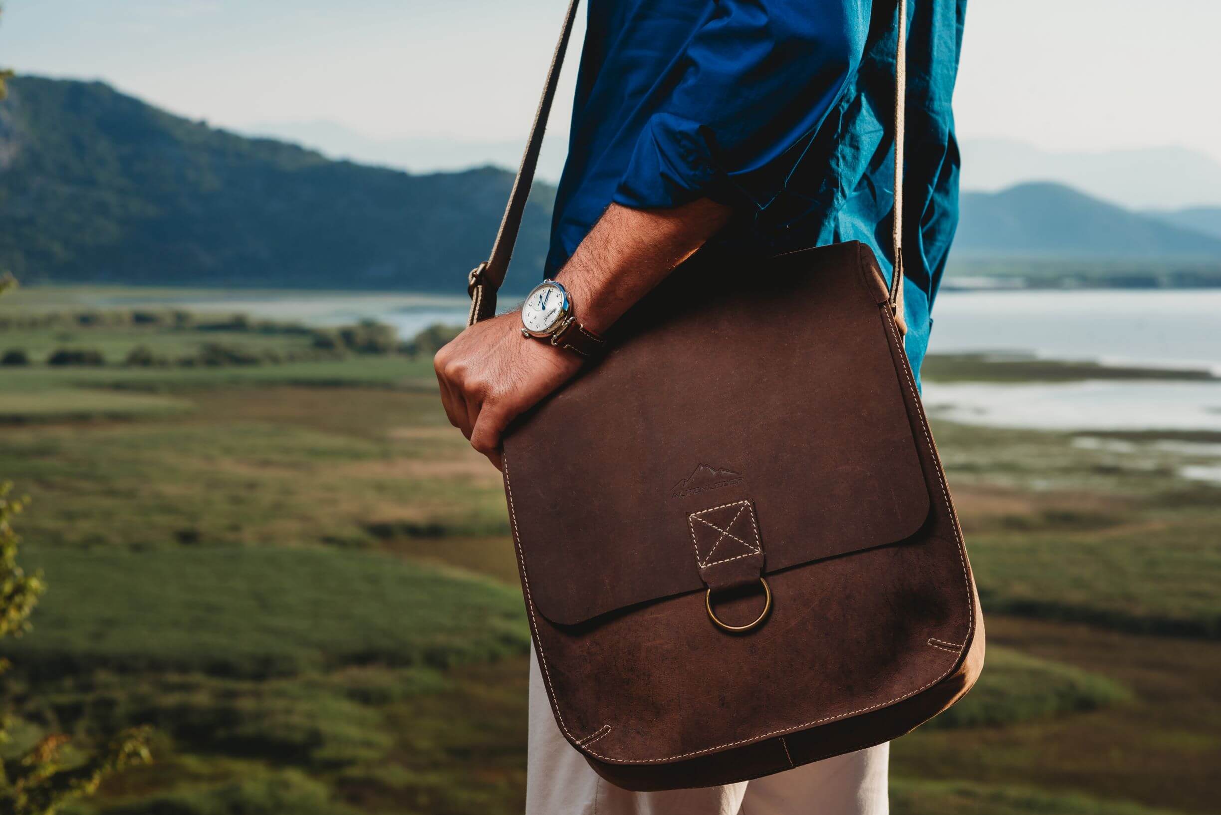 bundlestar alpenleder schultertasche catch all new york coffee