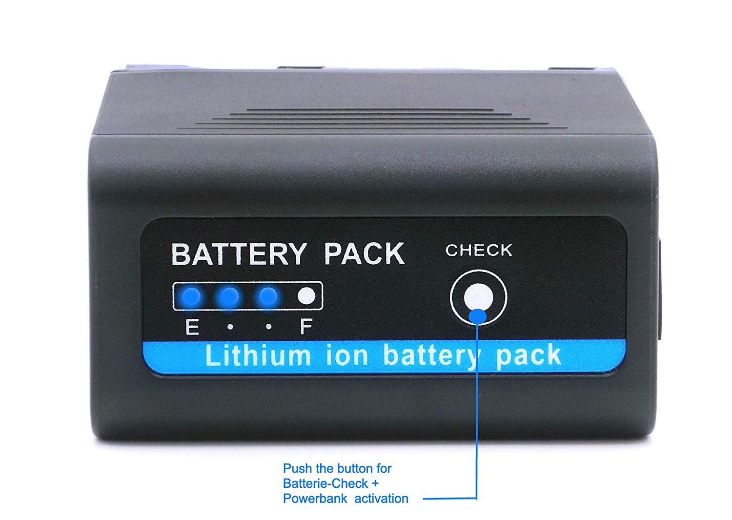 Patona Platinum Ersatz für Akku Sony NP-F970 mit USB Powerbank Funktion