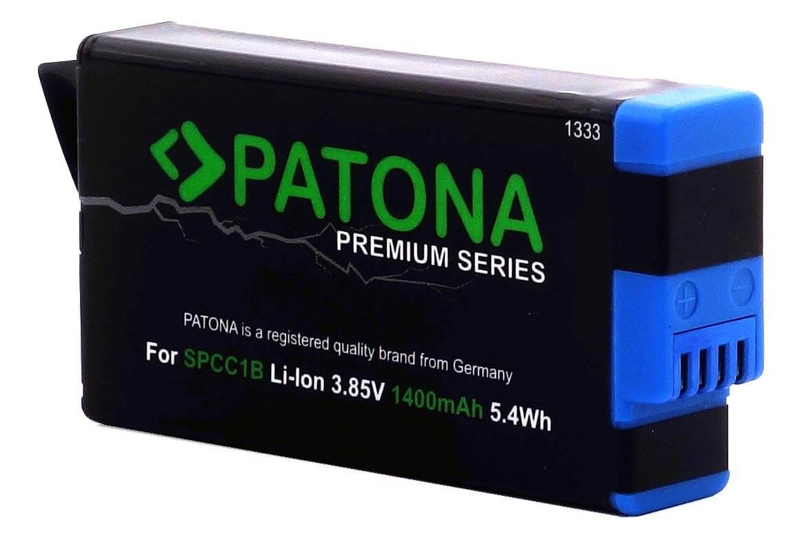 Patona Platinum Ersatz für Akku GoPro Max SPCC1B (1400mAh)