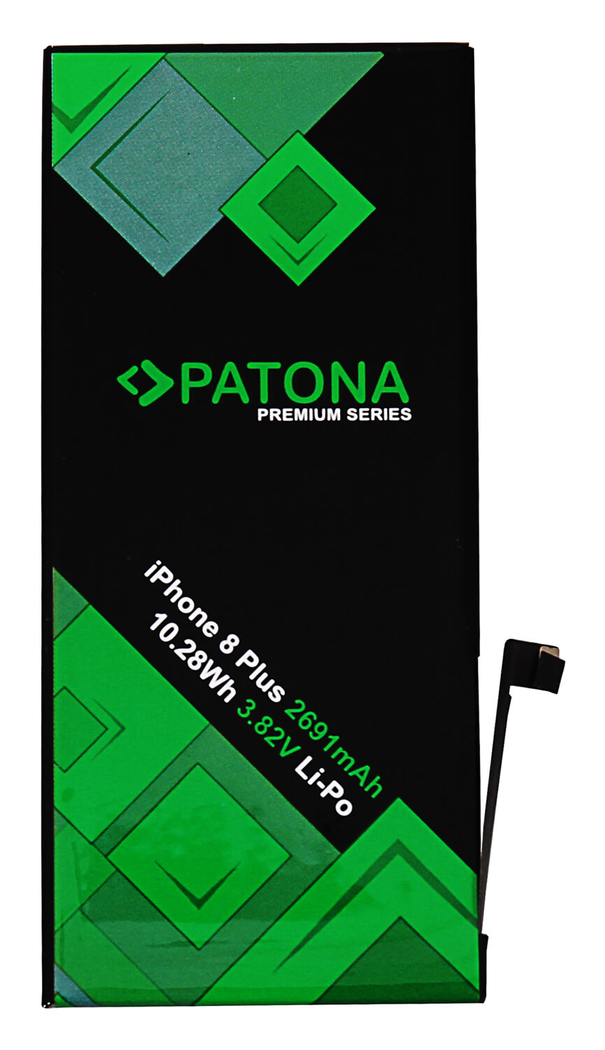 Patona Premium Ersatz für Akku Apple iPhone 8Plus 616-000367 inkl. Werkzeugset