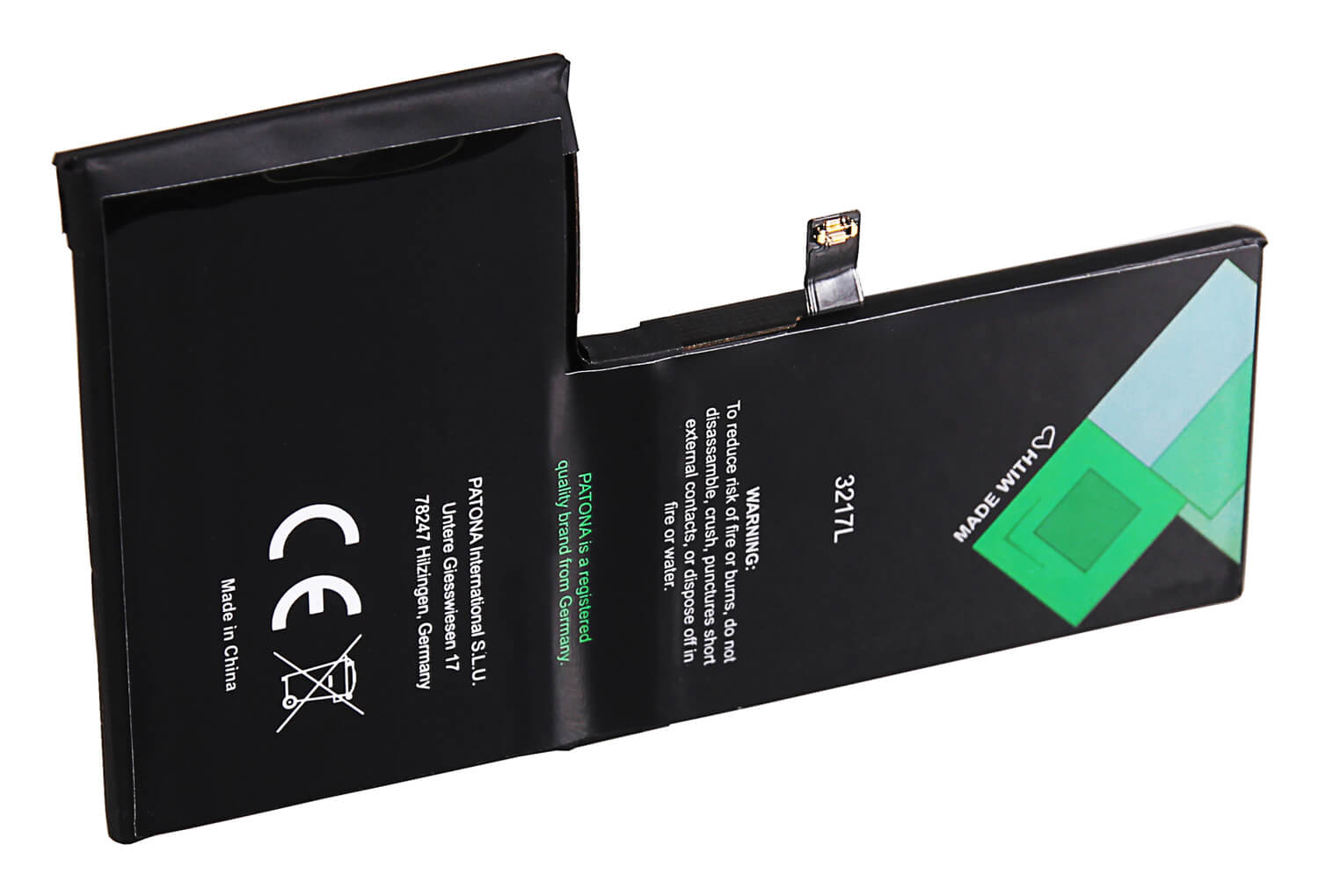 Patona Premium  Ersatz für Akku Apple iPhone X  616-00351 inkl. Werkzeugset