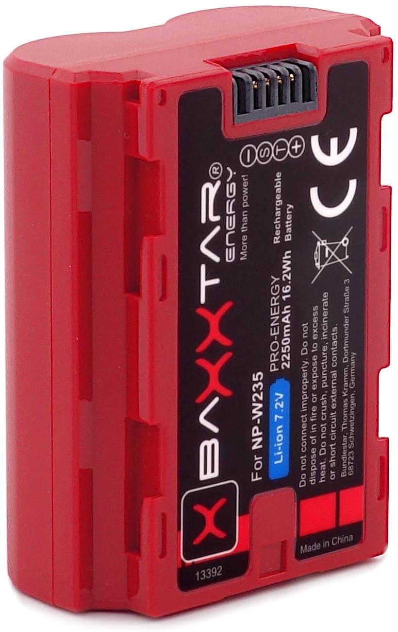 Baxxtar Pro Ersatz für Akku Fujifilm NP-W235