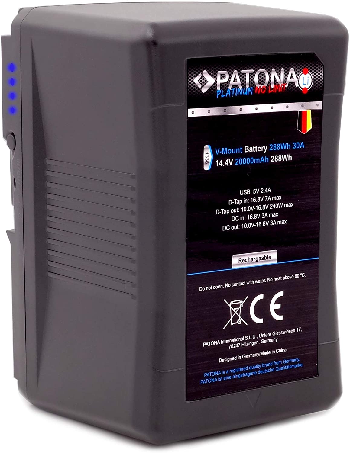Patona V-Mount BP-290W