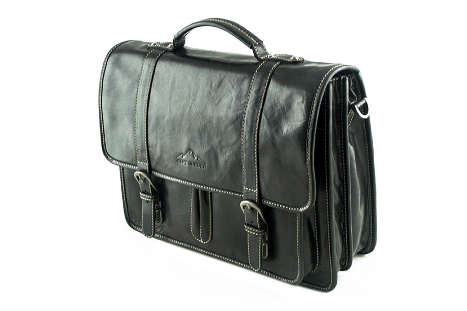 Alpenleder Aktentasche Ohio ebenholz