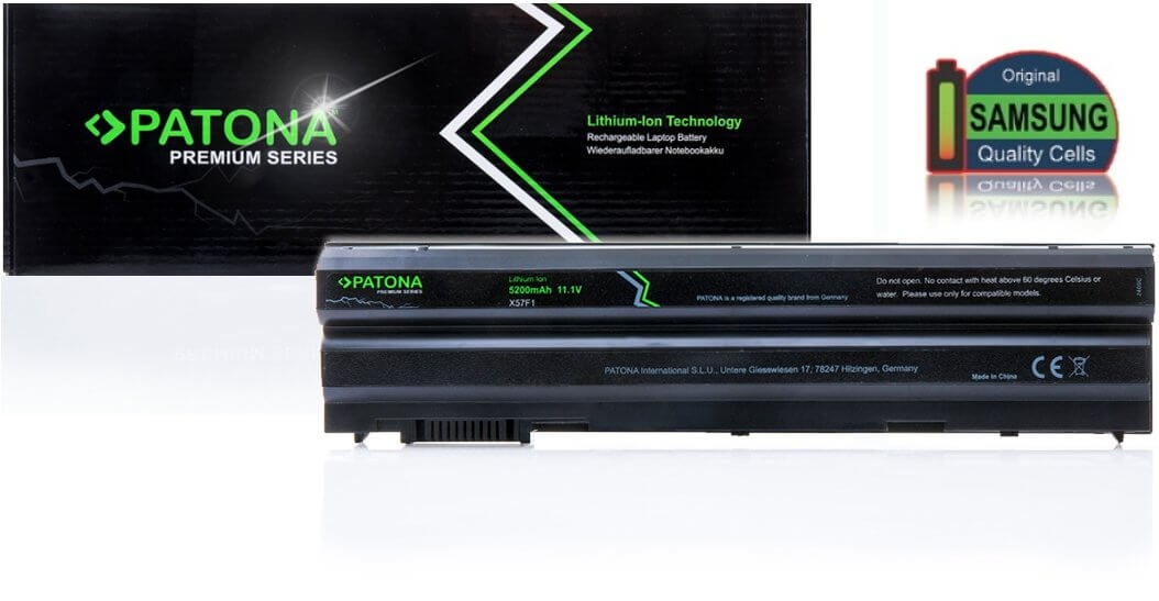 Patona Premium Ersatz für Akku Dell 8858X...