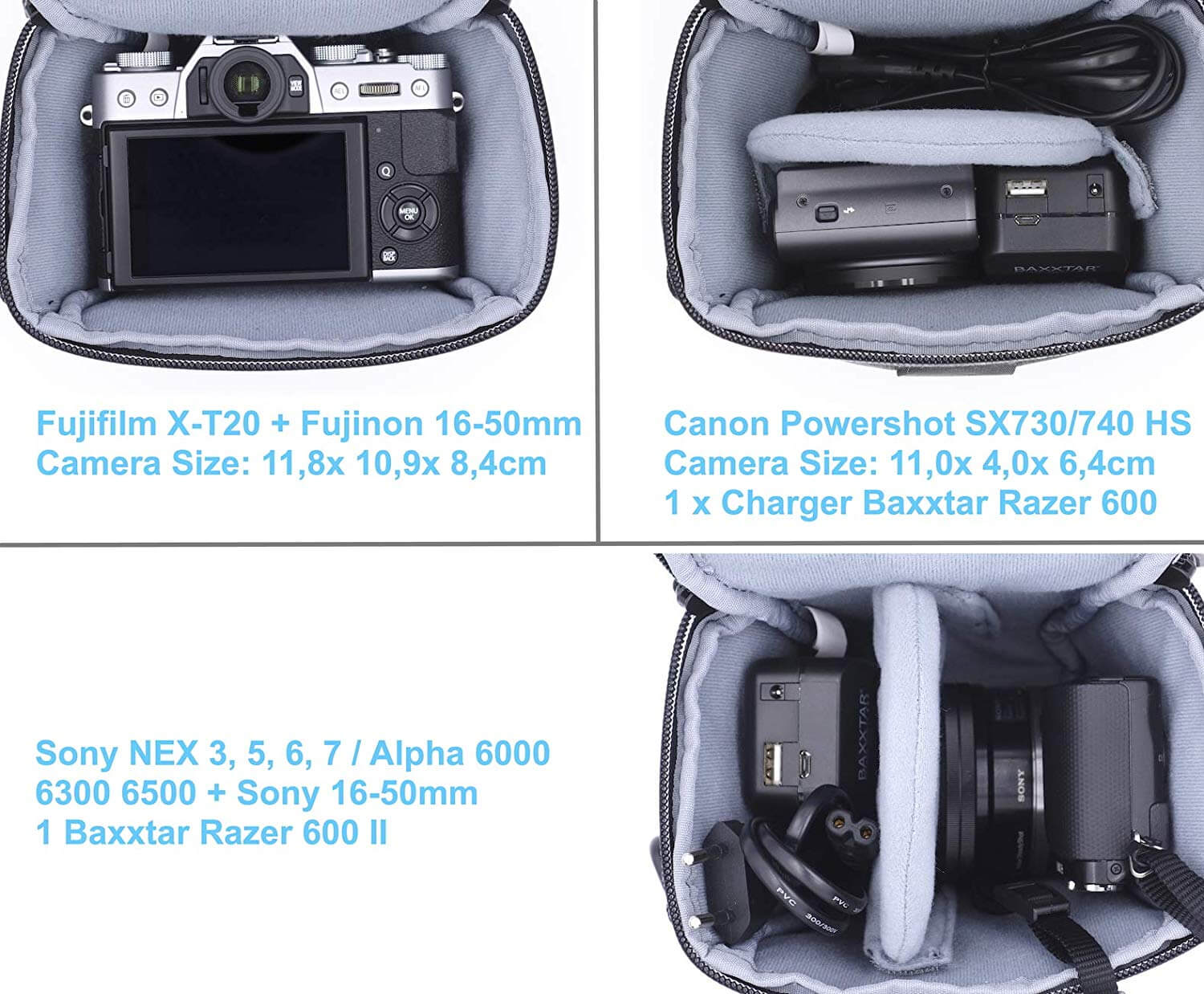 Baxxtar Modena S  Kameratasche