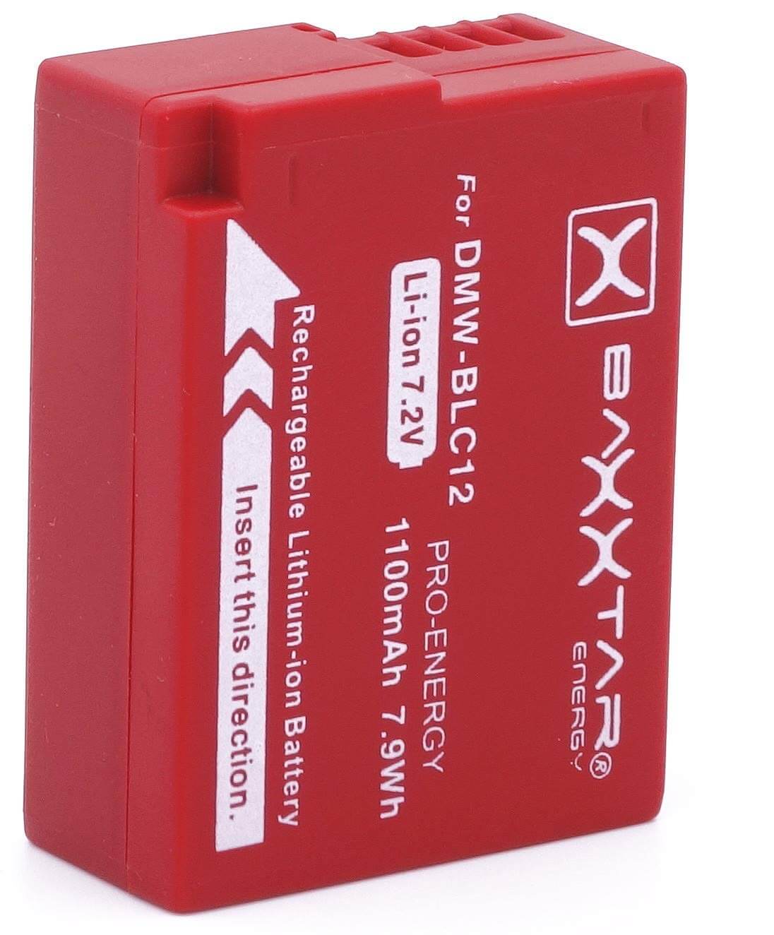 Baxxtar Ersatz für Akku Panasonic DMW-BLC12 / Leica BP-DC12